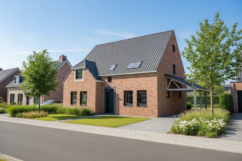 Nieuw te bouwen alleenstaande woning te Ninove. Nieuw te bouwen alleenstaande woning te Ninove.
